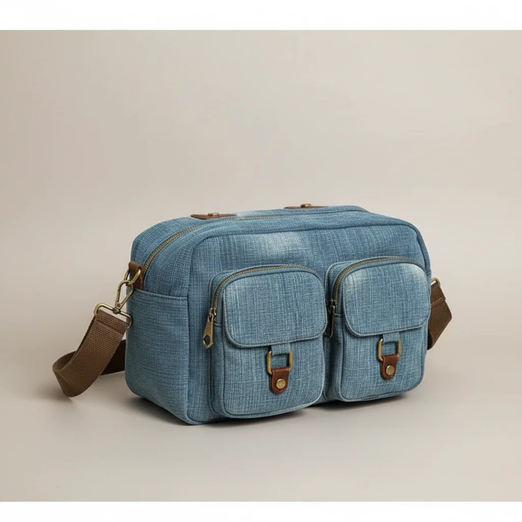 Sac jean multifonctionnel 27cm quotidien - Vue 8 - sac jean