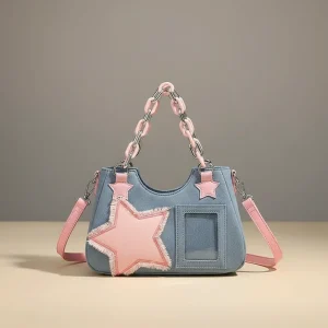 Sac jean shopper denim 26.5cm femme - Vue 2 - sac jean