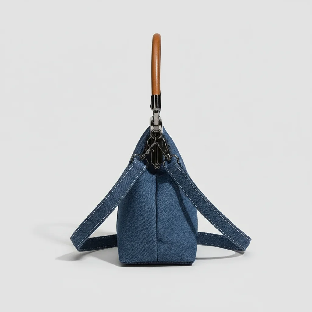 Sac jean vintage femme bandoulière - Vue 2 - sac jean