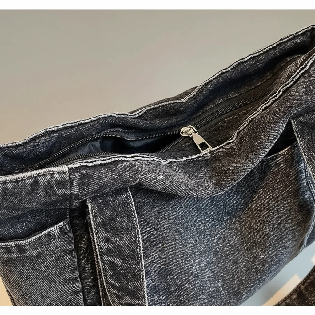 sac jean cabas femme multifonctionnel 15 pouces - Vue 10 - sac jean