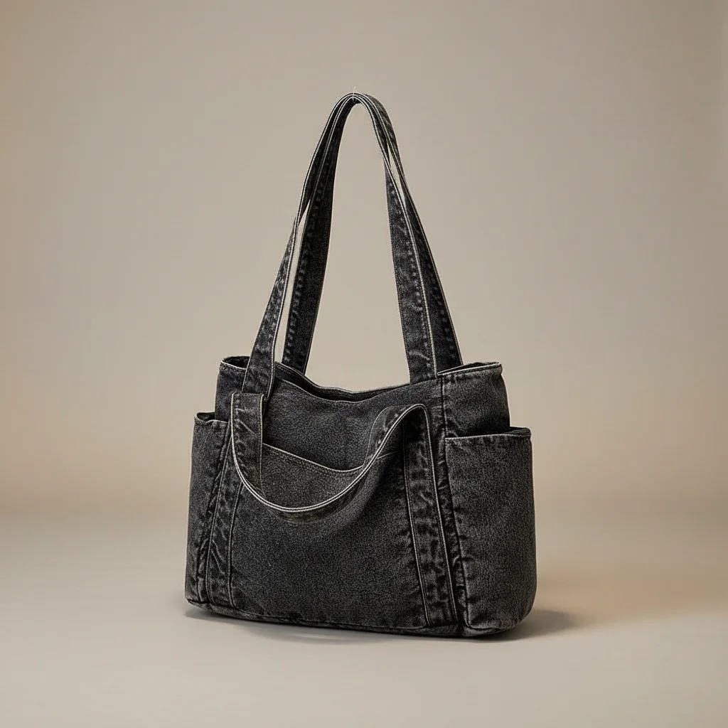 sac jean cabas femme multifonctionnel 15 pouces - Vue 11 - sac jean