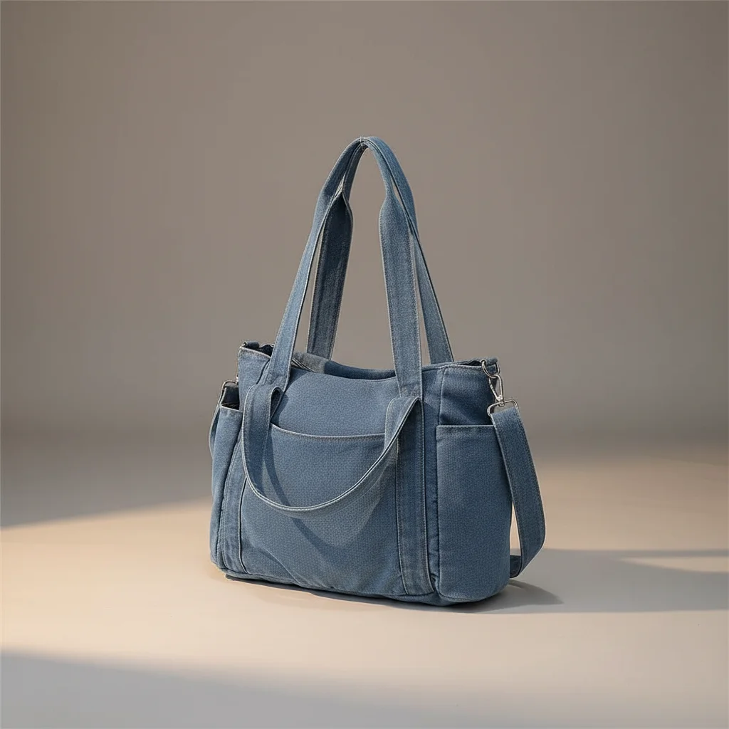 sac jean cabas femme multifonctionnel 15 pouces - Vue 12 - sac jean