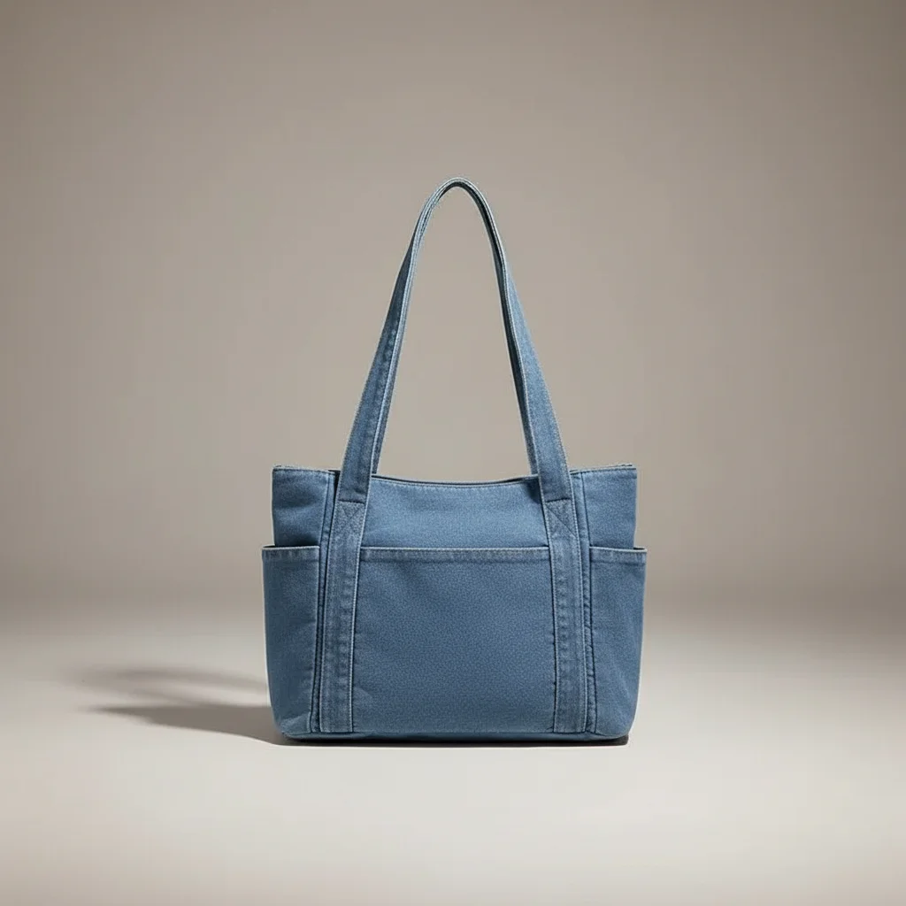 sac jean cabas femme multifonctionnel 15 pouces - Vue 6 - sac jean